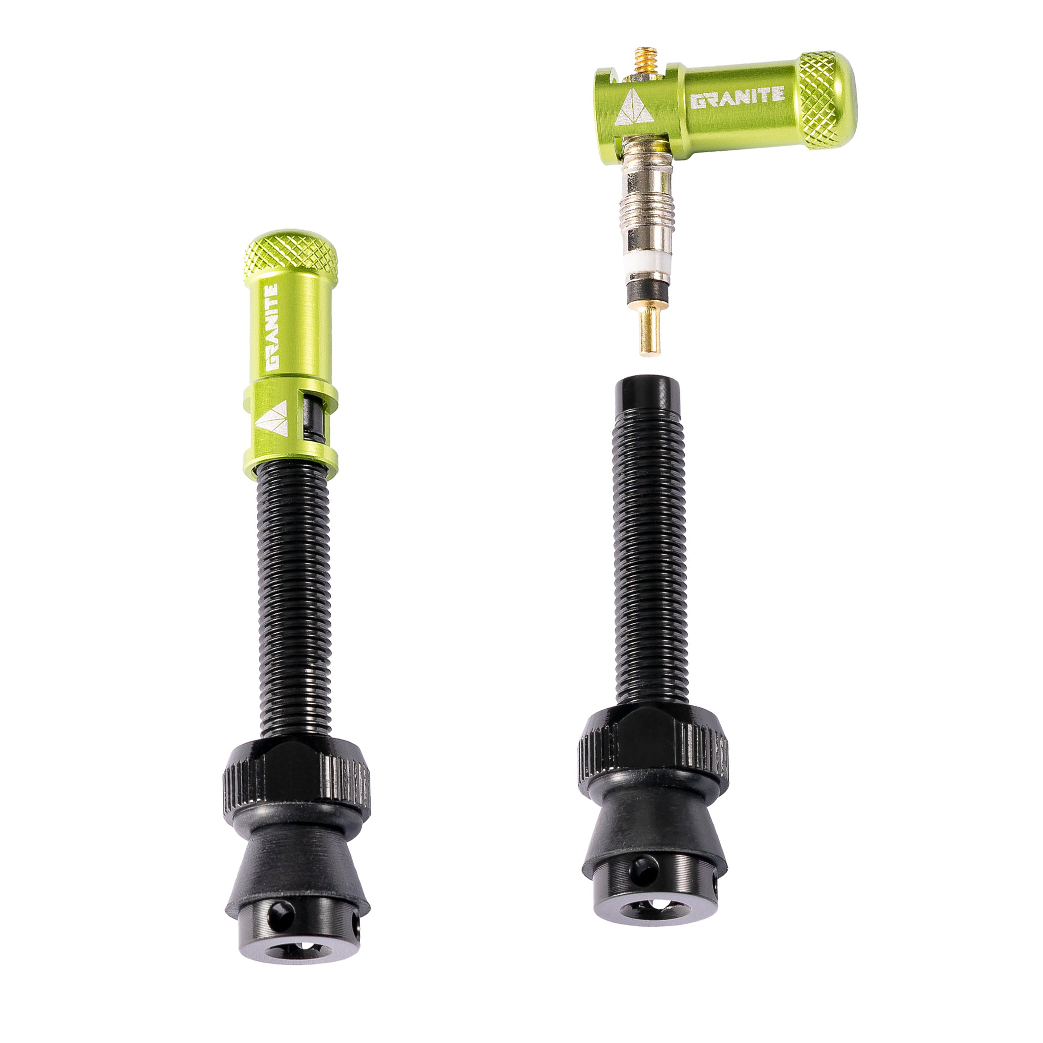 Granite Design Juicy Nipple Valve and Cap Green