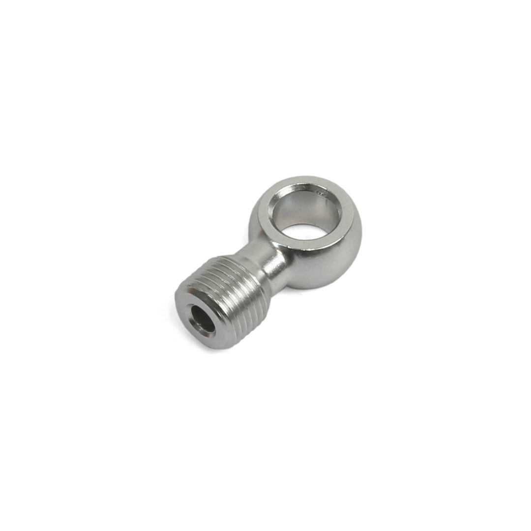 Hope Tech 90 Degree Brake Hose Connector Silver