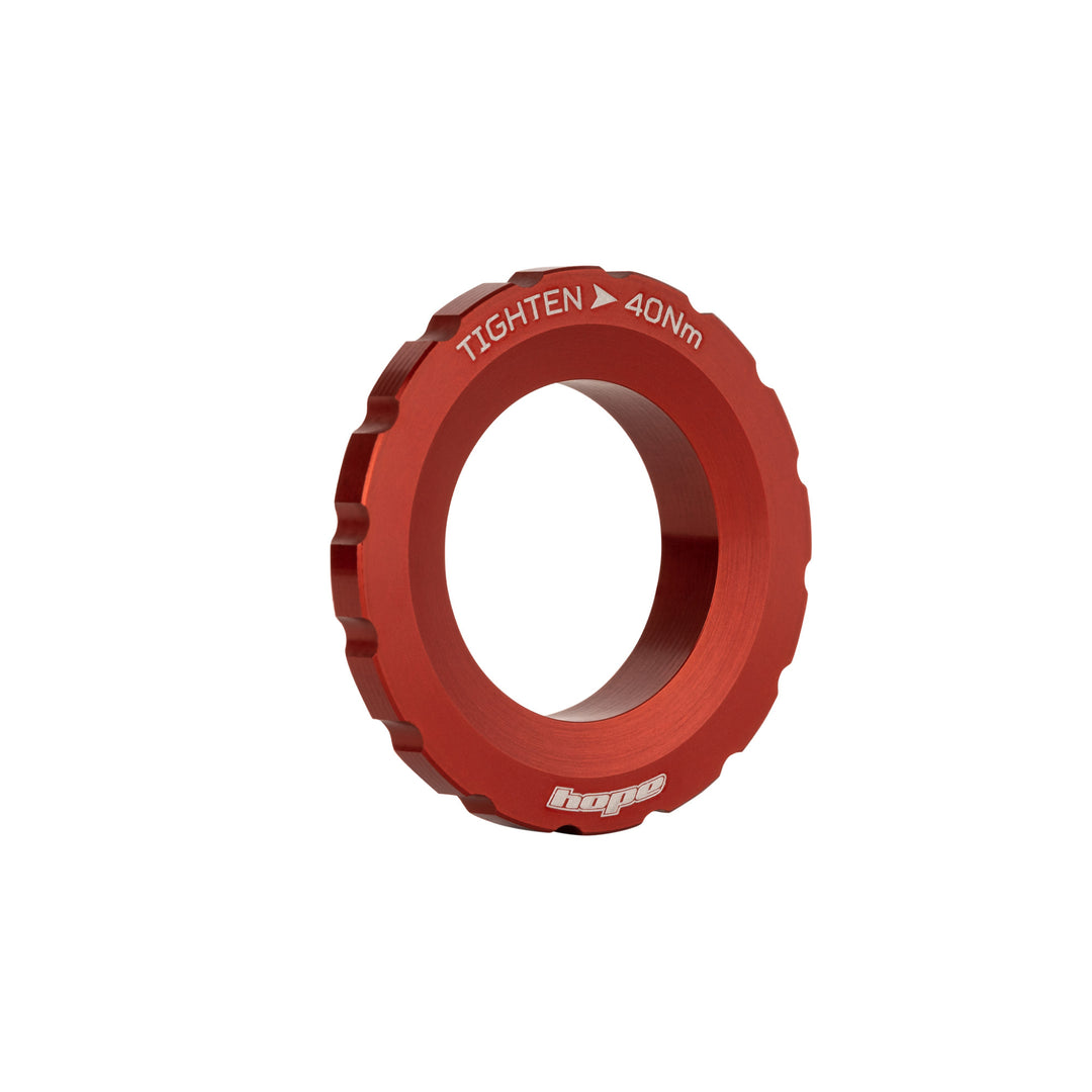 Hope Centrelock Disc Lockring External Red