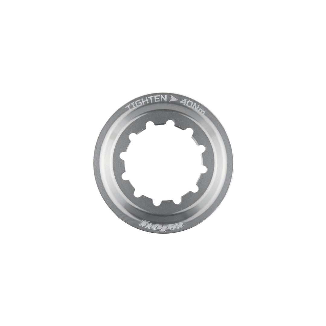 Hope Centrelock Disc Lockring Internal Silver