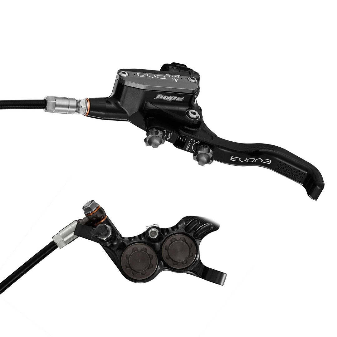 Hope EVO GR4 Mountain Bike Disc Brake Black and Smoke