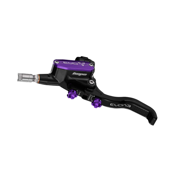 Hope EVO Mountain Bike Disc Brake Master Cylinder Complete Black and Purple