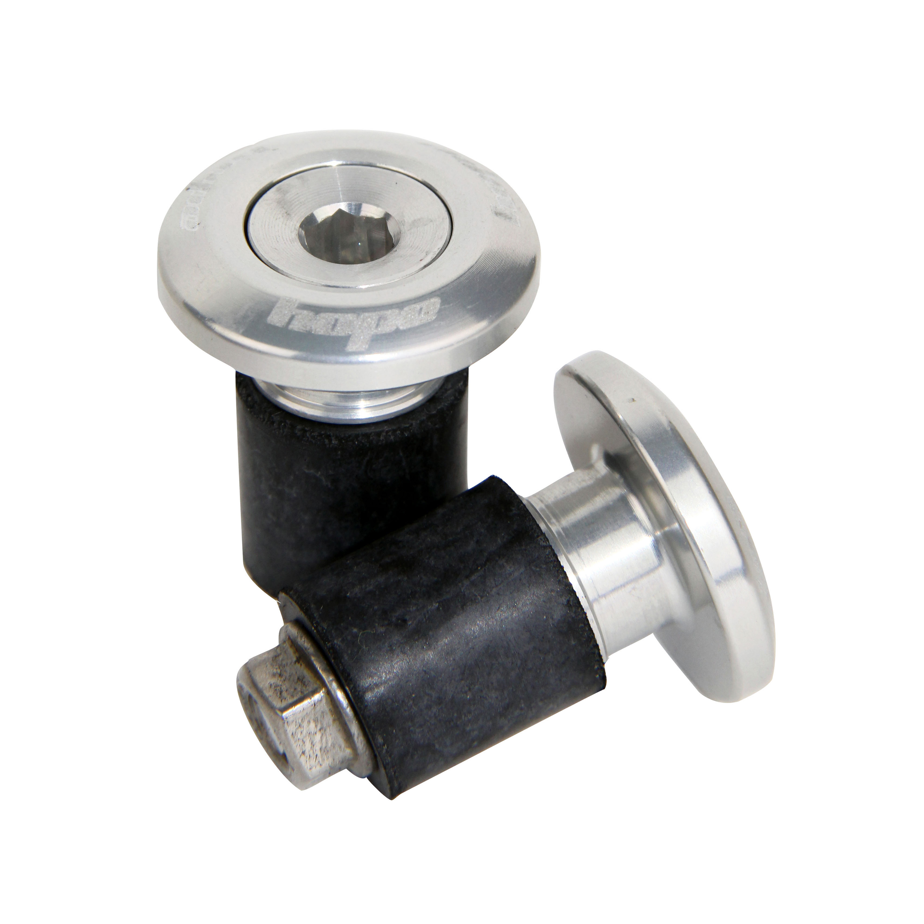 Hope Grip Doctor Bar Ends Silver