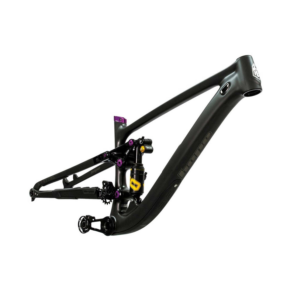 Hope HB916 Raw Carbon Frame Front