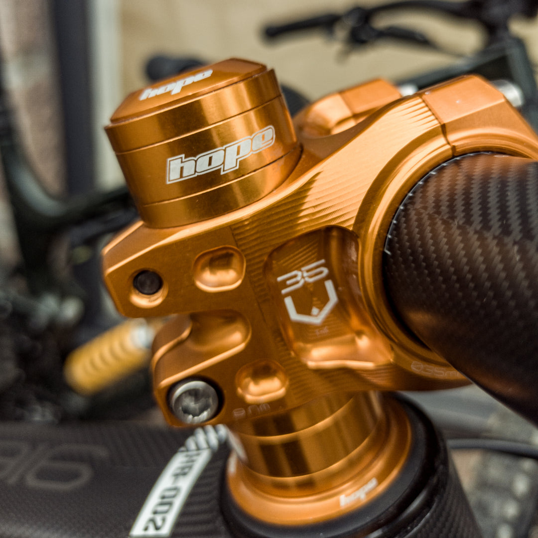 Hope Headset Spacers Orange