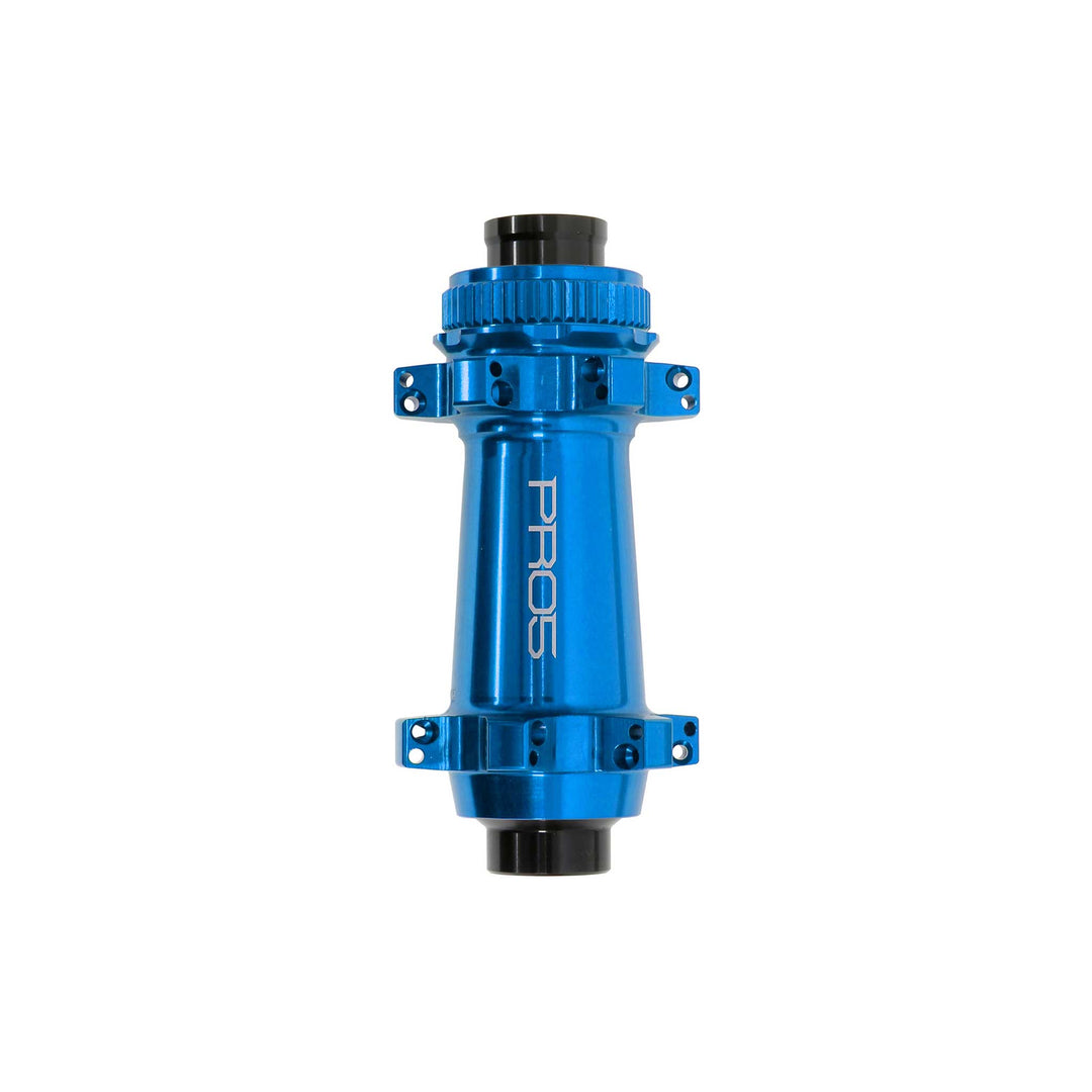 Hope PRO 5 Front Road Bike Hub Boost 110x15mm Centrelock Straight Pull 24h Blue