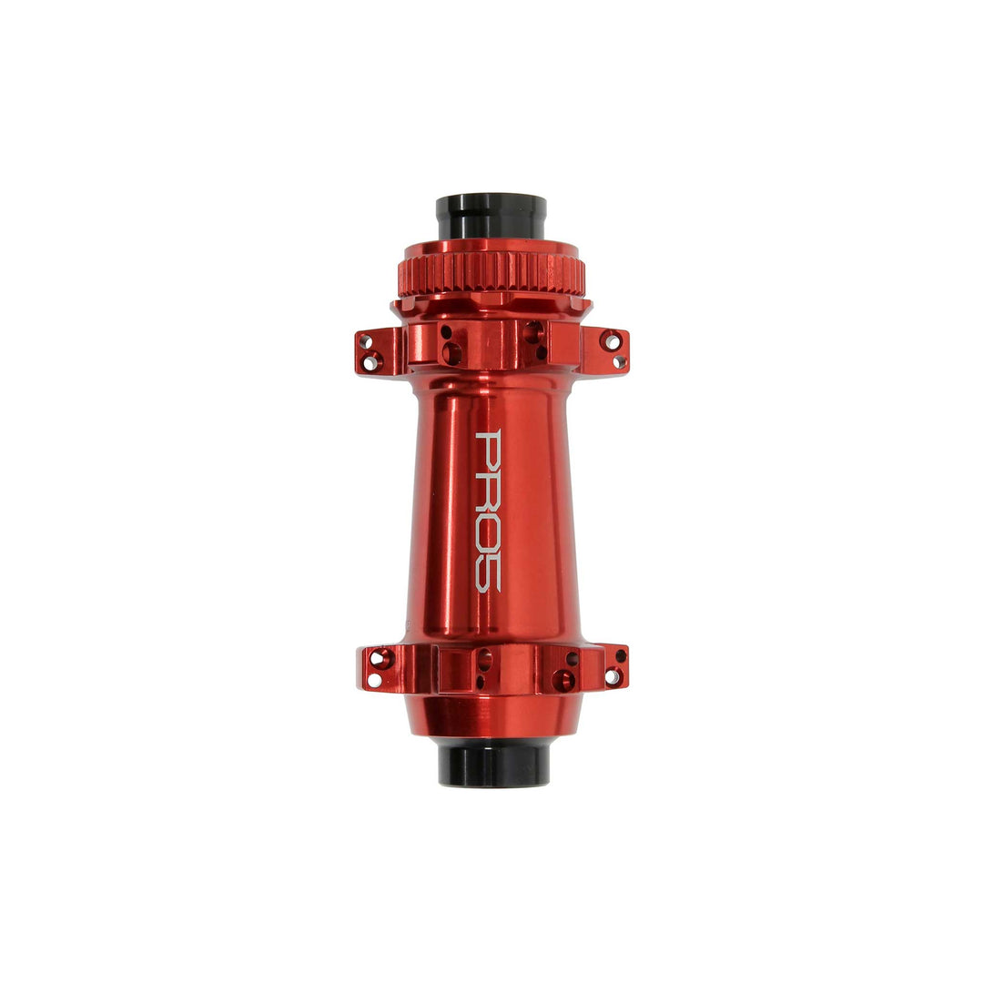 Hope PRO 5 Front Road Bike Hub Boost 110x15mm Centrelock Straight Pull 24h Red