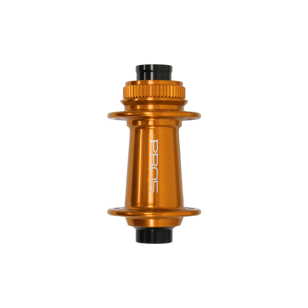 Hope Pro 5 Front Hub Centrelock 100x15 Non Boost Orange