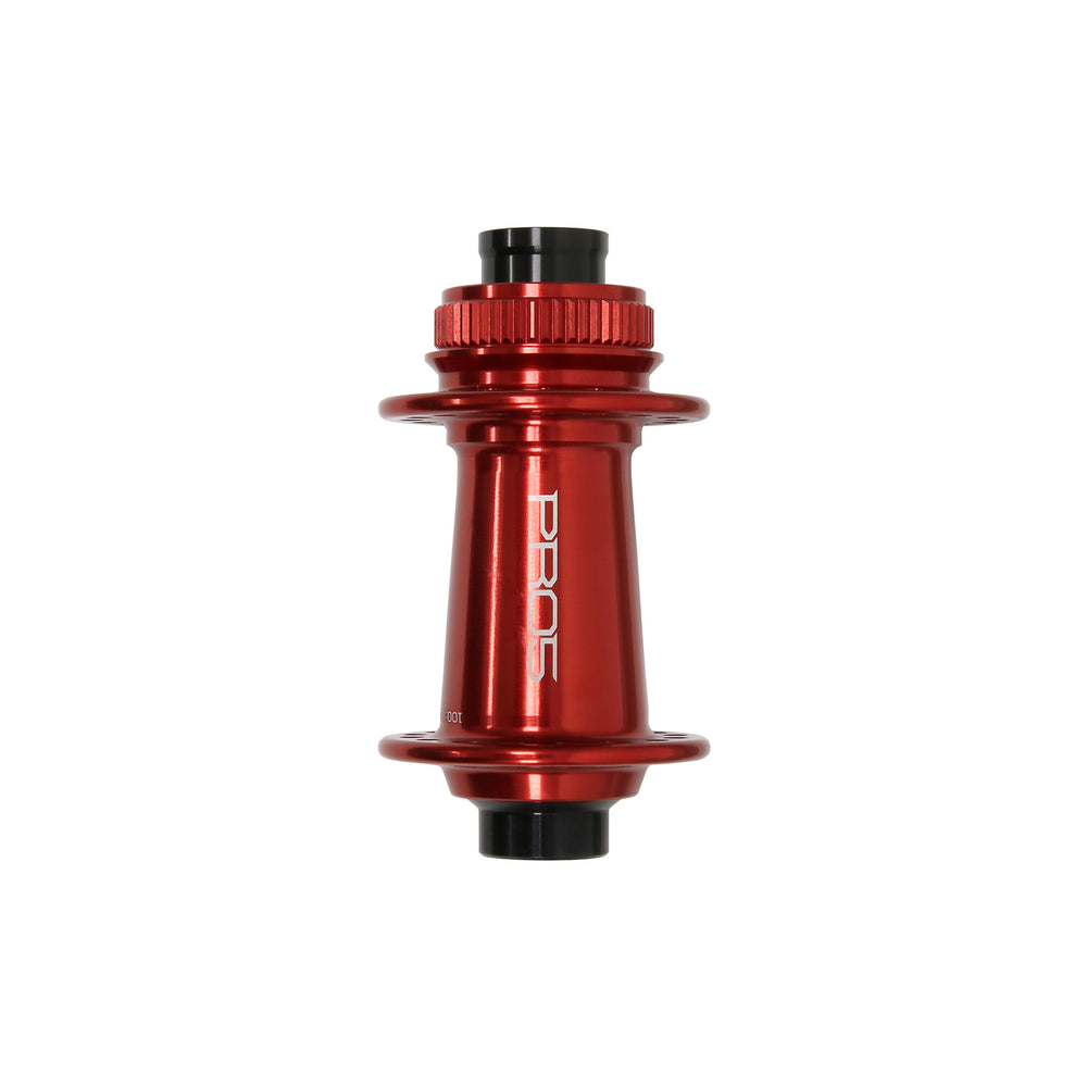 Hope Pro 5 Front Hub Centrelock 100x15 Non Boost Red