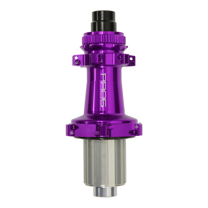 Hope Pro 5 Rear Centrelock Straight Pull Road Bike Hub Purple with Shimano HG Alu Freehub