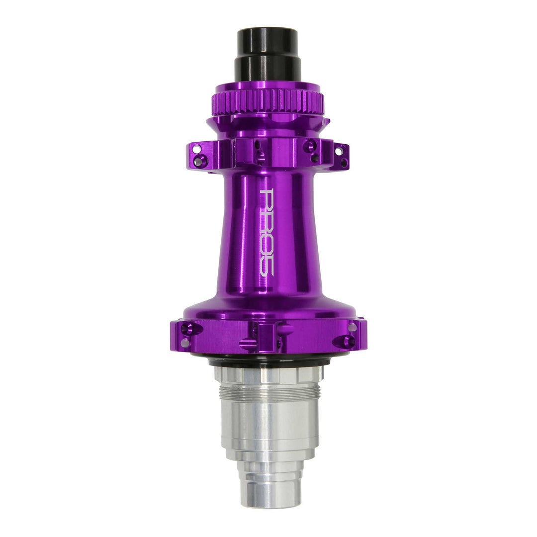 Hope Pro 5 Rear Centrelock Straight Pull Road Bike Hub Purple with SRAM XD Freehub