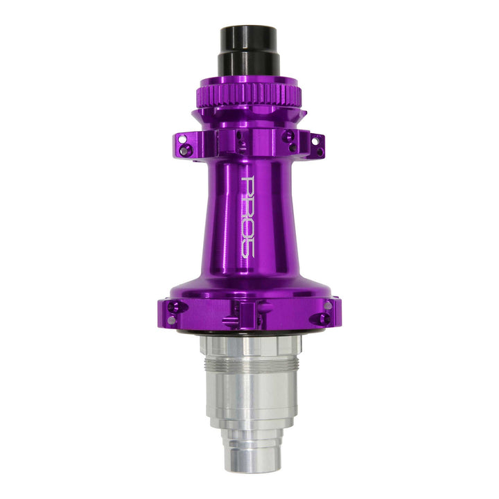 Hope Pro 5 Rear Centrelock Straight Pull Road Bike Hub Purple with SRAM XDR Road Freehub