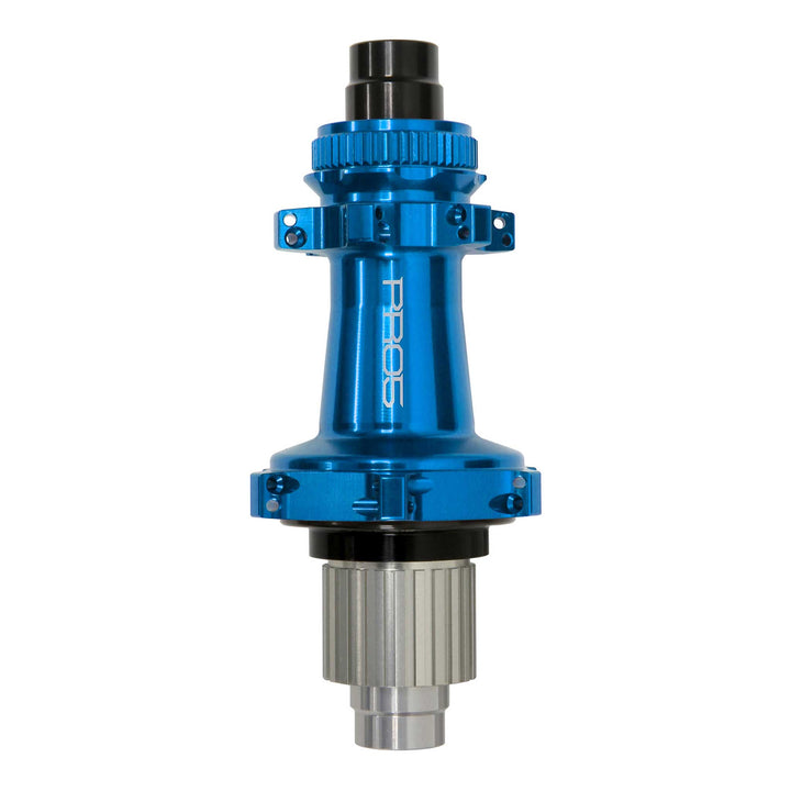 Hope Pro 5 Rear Centrelock Straight Pull Road Bike Hub Blue with Shimano MS Freehub