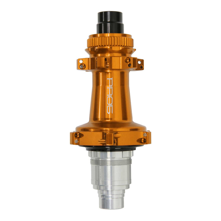 Hope Pro 5 Rear Centrelock Straight Pull Road Bike Hub Orange with SRAM XD Freehub
