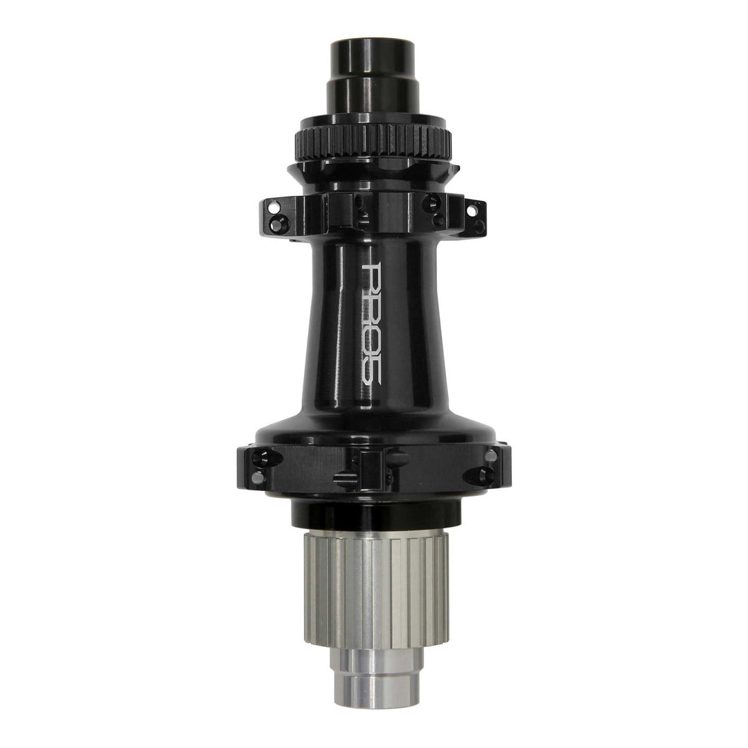 Hope Pro 5 Rear Centrelock Straight Pull Road Bike Hub Black with Shimano MS Freehub