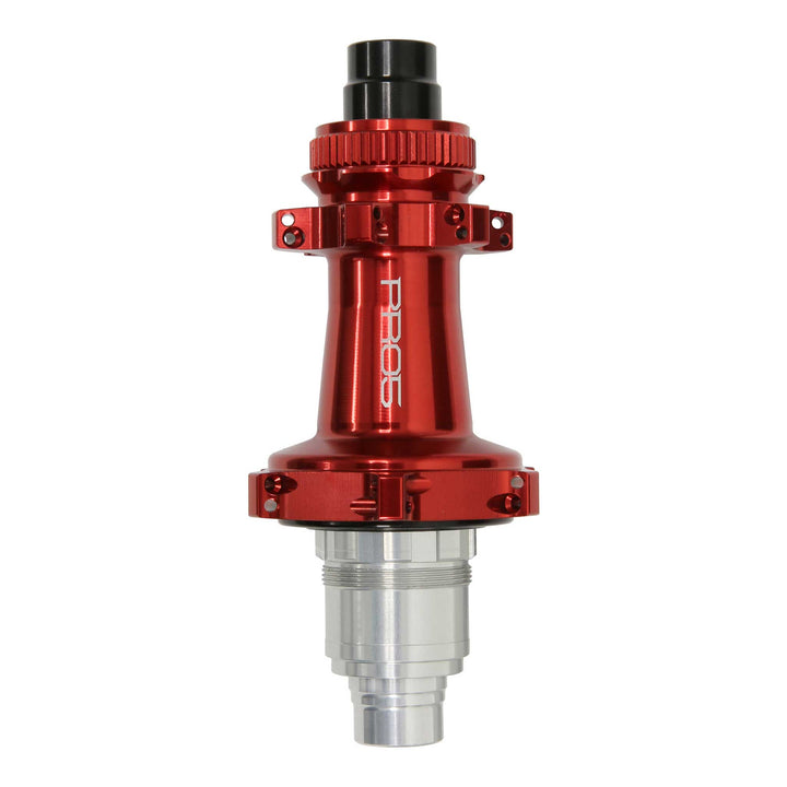 Hope Pro 5 Rear Centrelock Straight Pull Road Bike Hub Red with SRAM XDR Road Freehub