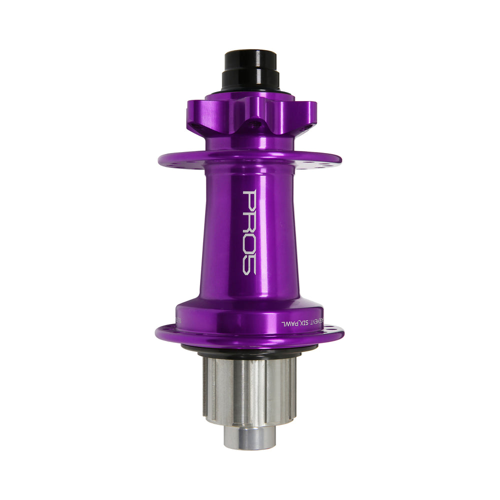 Hope PRO 5 Rear Hub Trials SS 135x12 mm 6 Bolt Purple