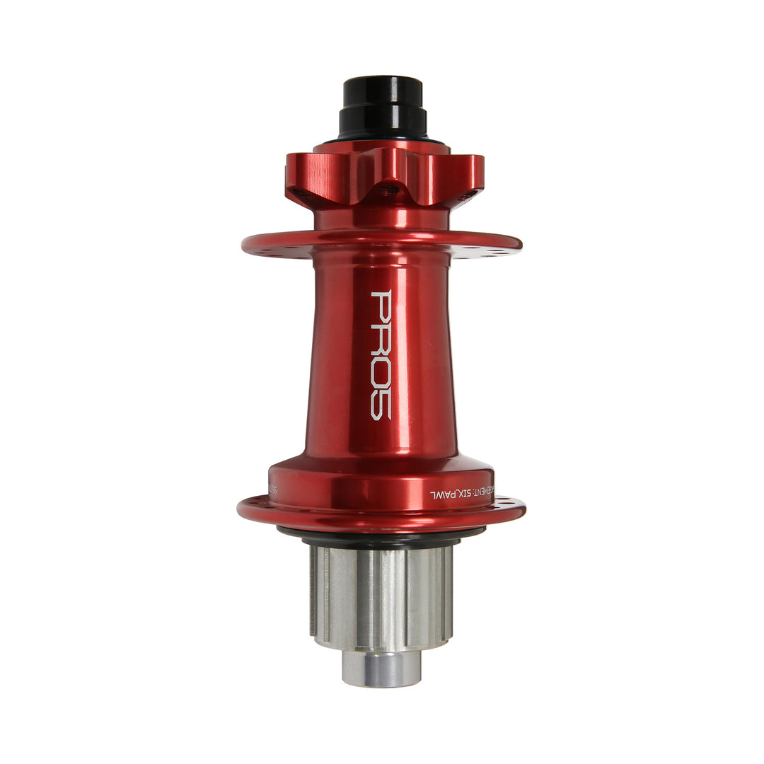 Hope PRO 5 Rear Hub Trials SS 135x12 mm 6 Bolt Red