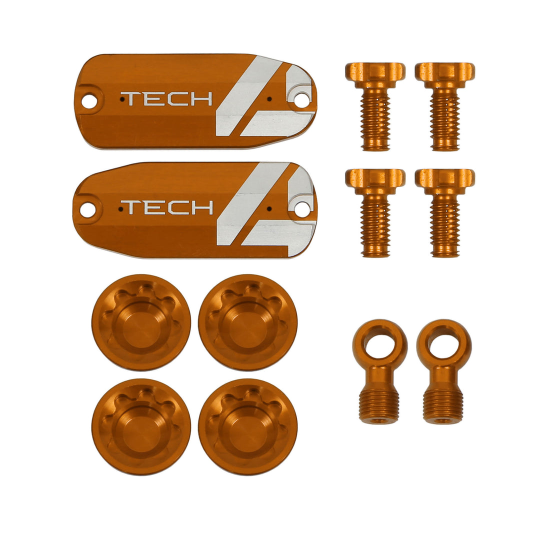 Hope Tech 4 E4 Customisation Kit Orange
