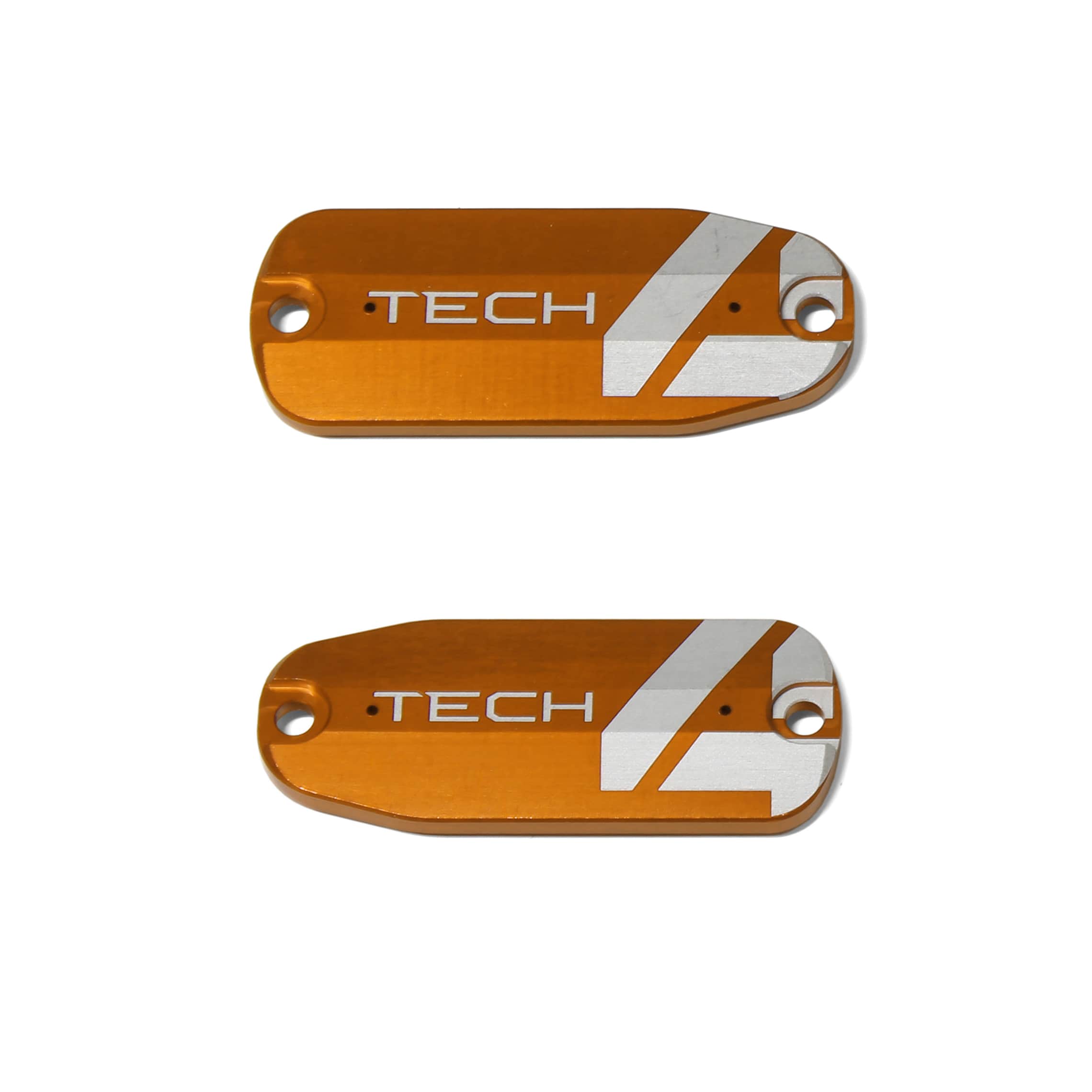 Hope Tech 4 Master Cylinder Cap Orange Pair