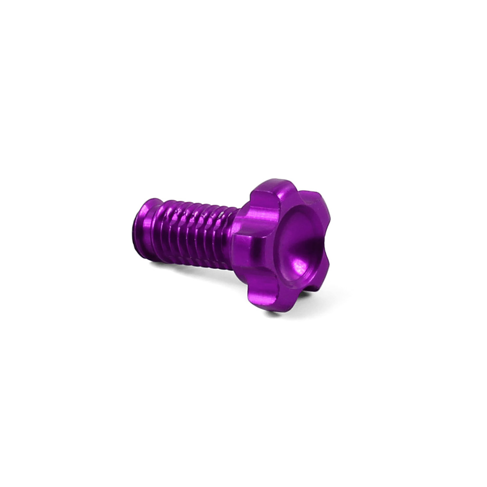 Tech Master Cylinder Bite Point Adjustment and Reach Adjuster Screw Purple