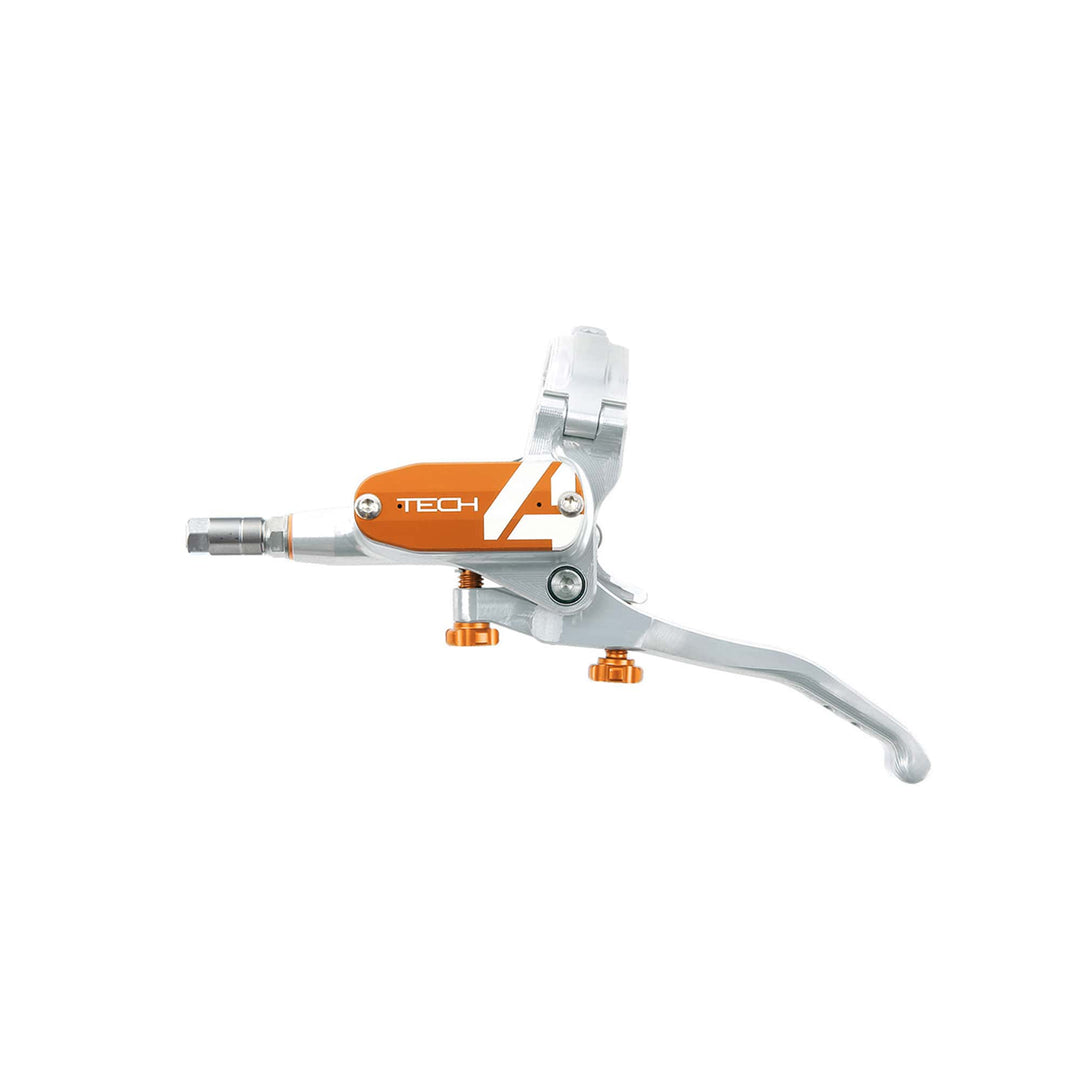 Hope Tech 4 Replacement Lever Silver/Orange Left