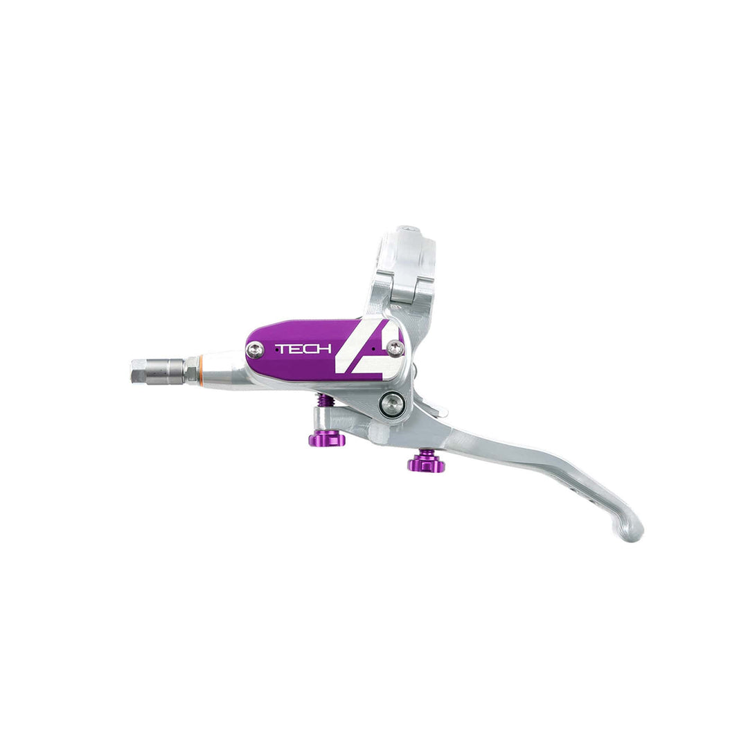 Hope Tech 4 Replacement Lever Silver/Purple Left