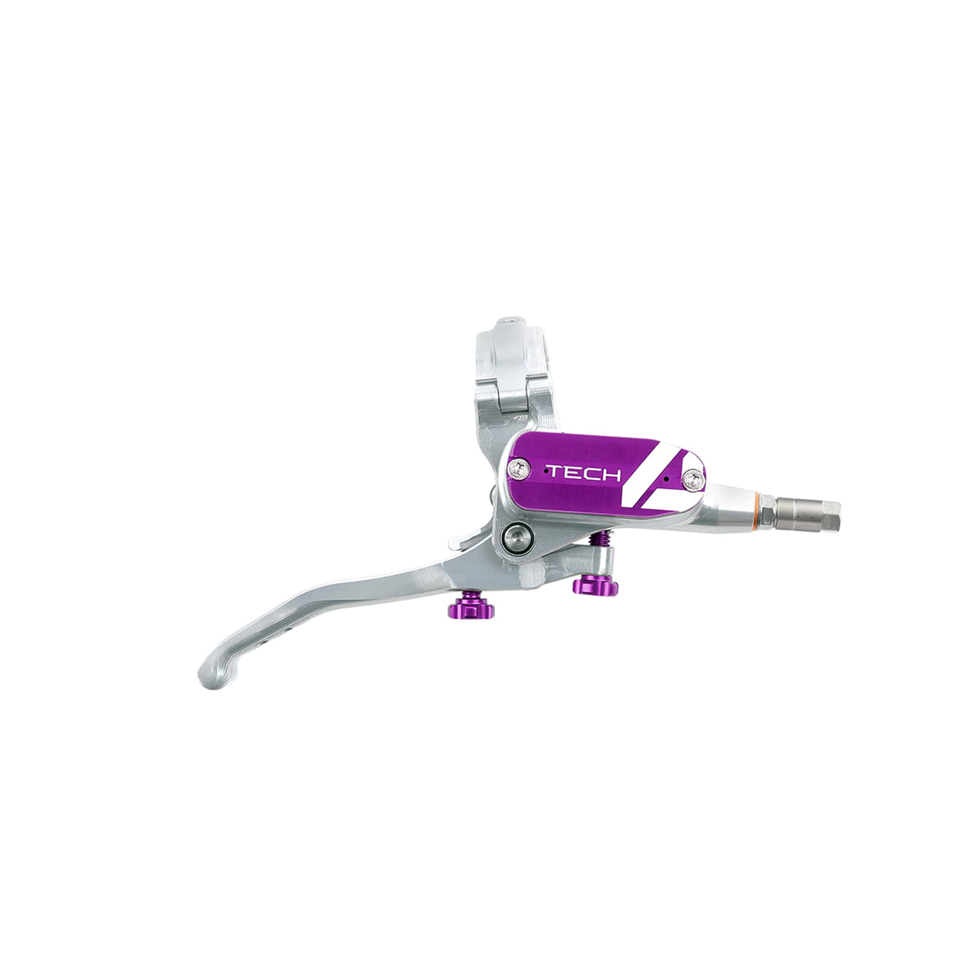 Hope Tech 4 Replacement Lever Silver/Purple Right