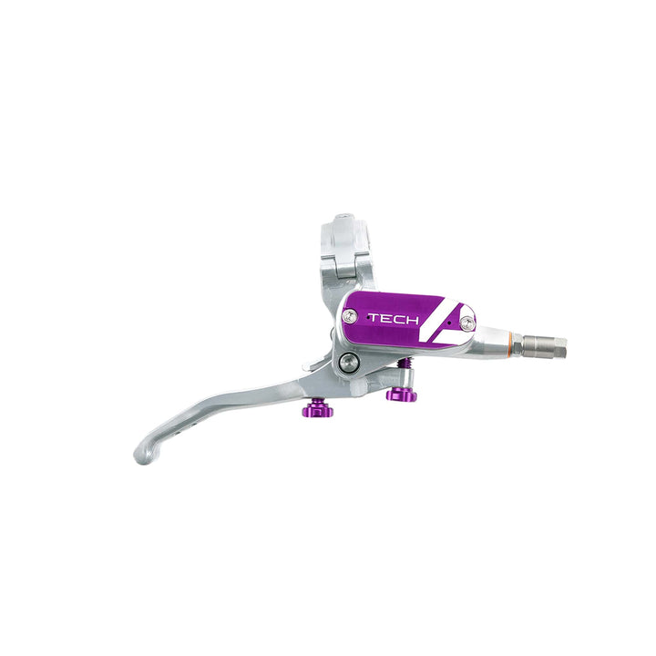 Hope Tech 4 Replacement Lever Silver/Purple Right