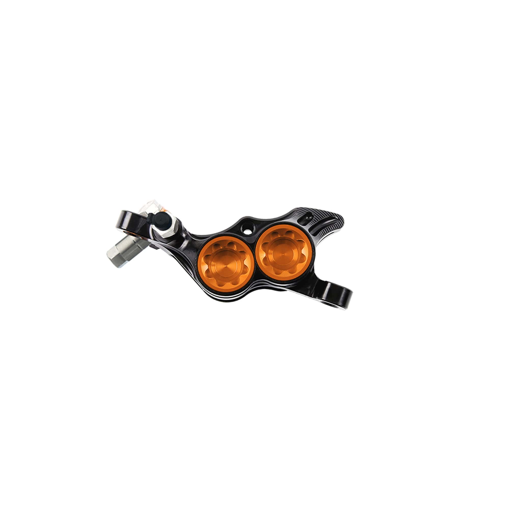Hope V4 Brake Caliper Black Orange
