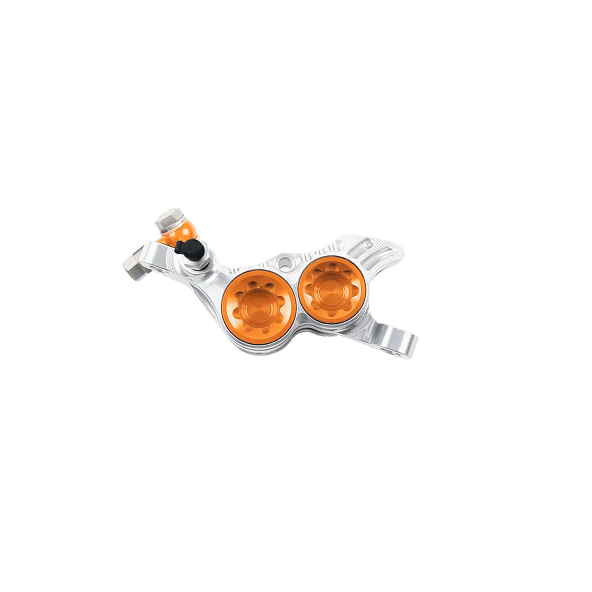 Hope V4 Brake Caliper Silver Orange