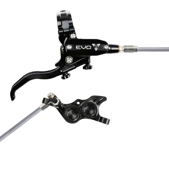 Hope EVO TR4 Mountain Bike Disc Brake with Braided Hose Black/Black Right