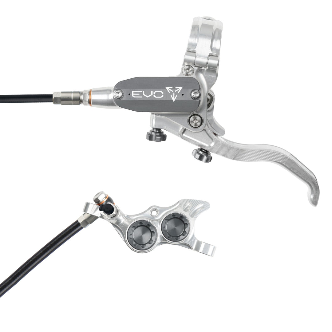 Hope EVO TR4 Mountain Bike Disc Brake Silver/Smoke Left