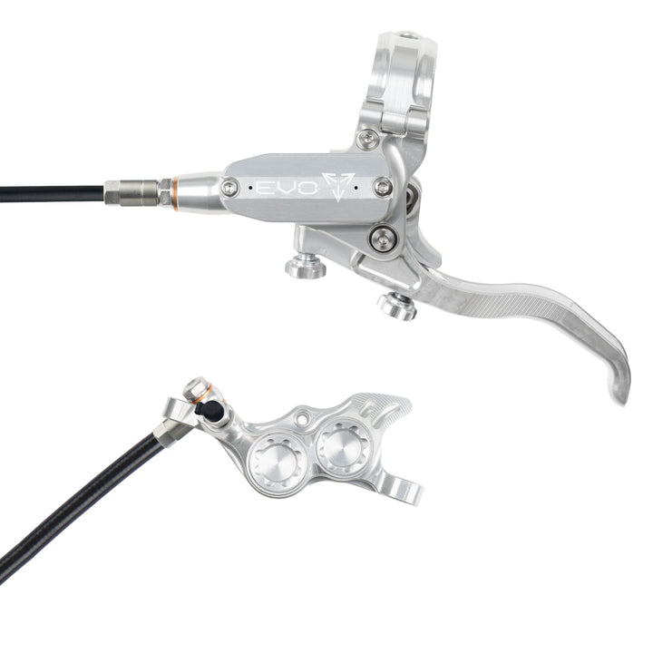 Hope EVO TR4 Mountain Bike Disc Brake Silver/Silver Left