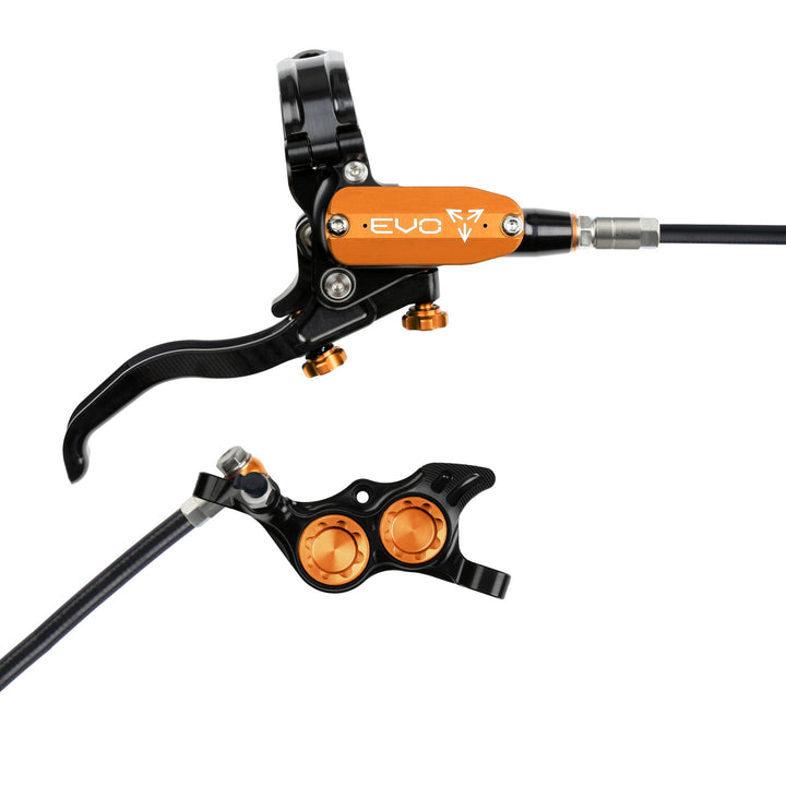 Hope EVO TR4 Mountain Bike Disc Brake Black/Orange Right