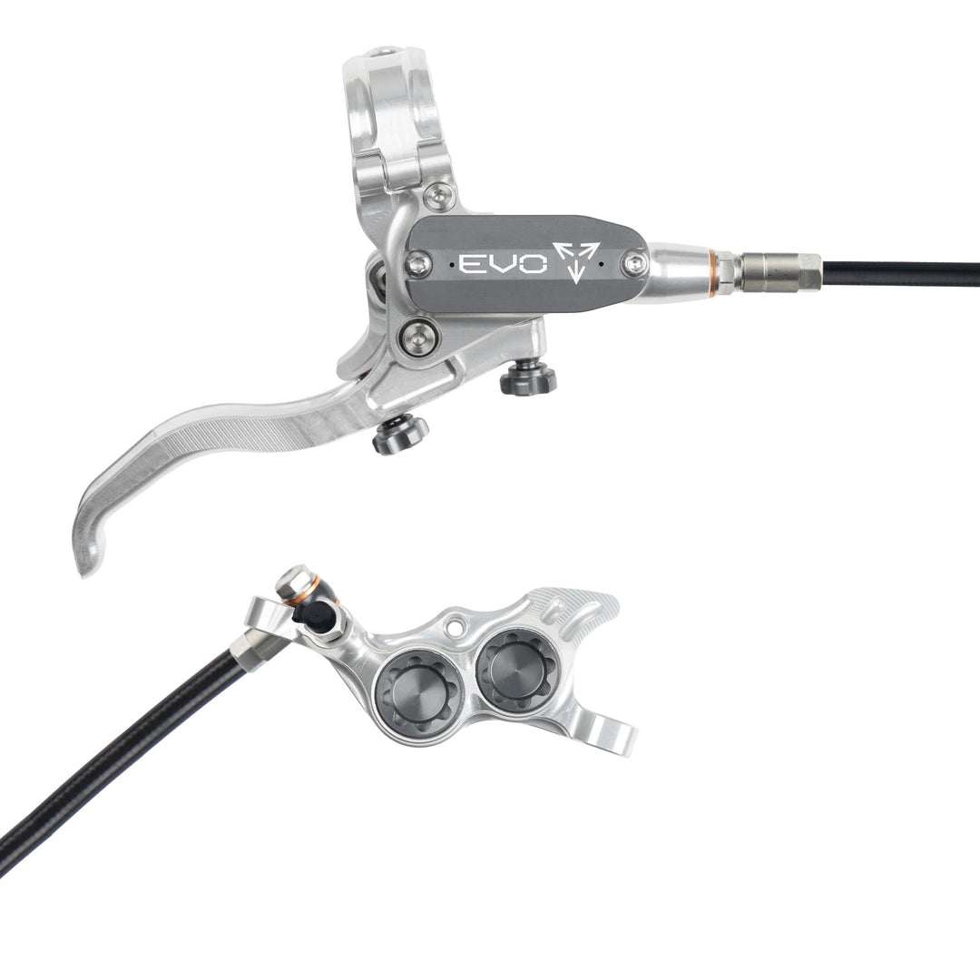 Hope EVO TR4 Mountain Bike Disc Brake Silver/Smoke Right
