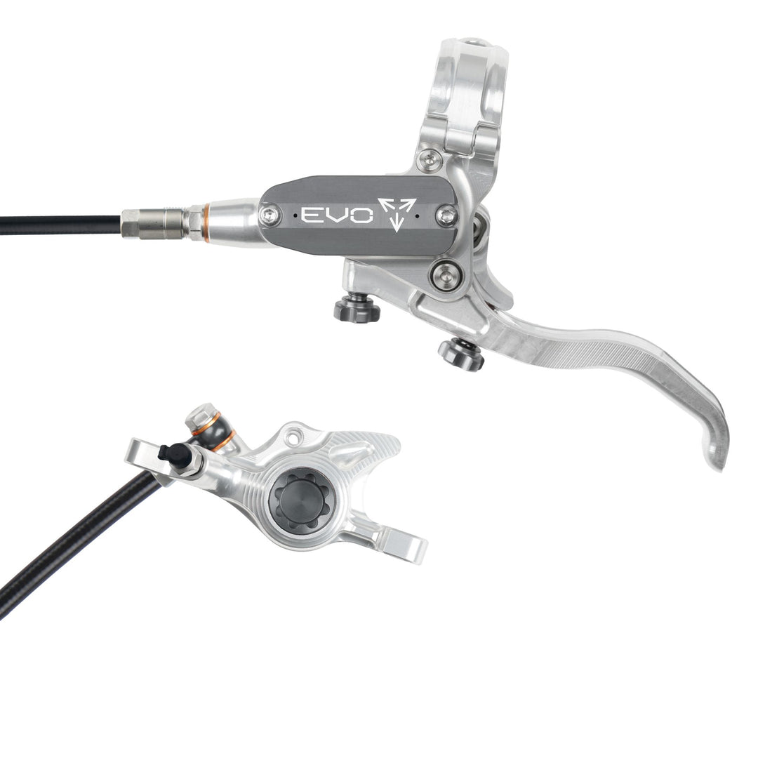 Hope EVO X2 Mountain Bike Disc Brake Silver/Smoke Left