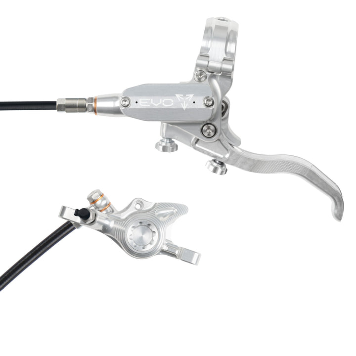 Hope EVO X2 Mountain Bike Disc Brake Silver/Silver Left