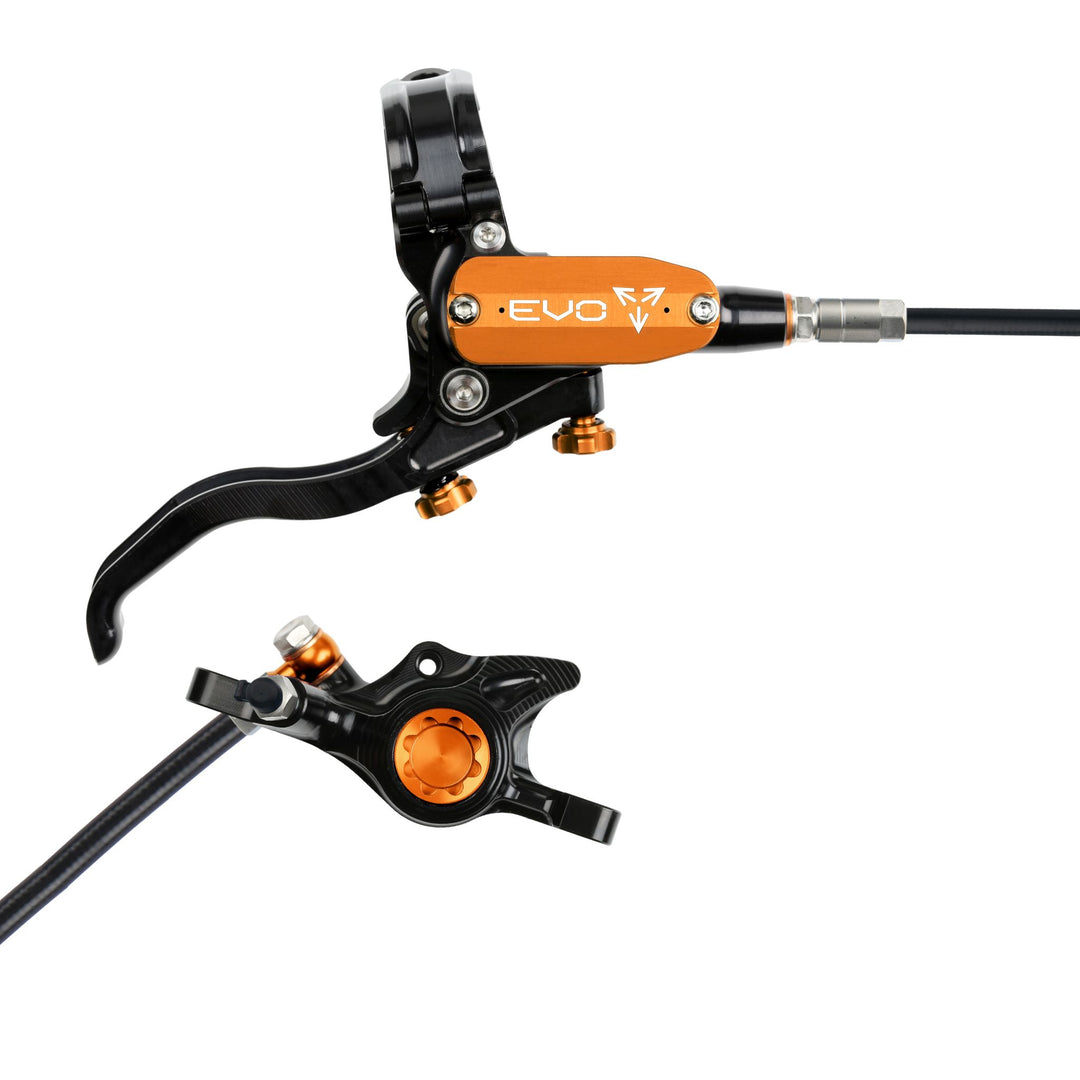 Hope EVO X2 Mountain Bike Disc Brake Black/Orange Right