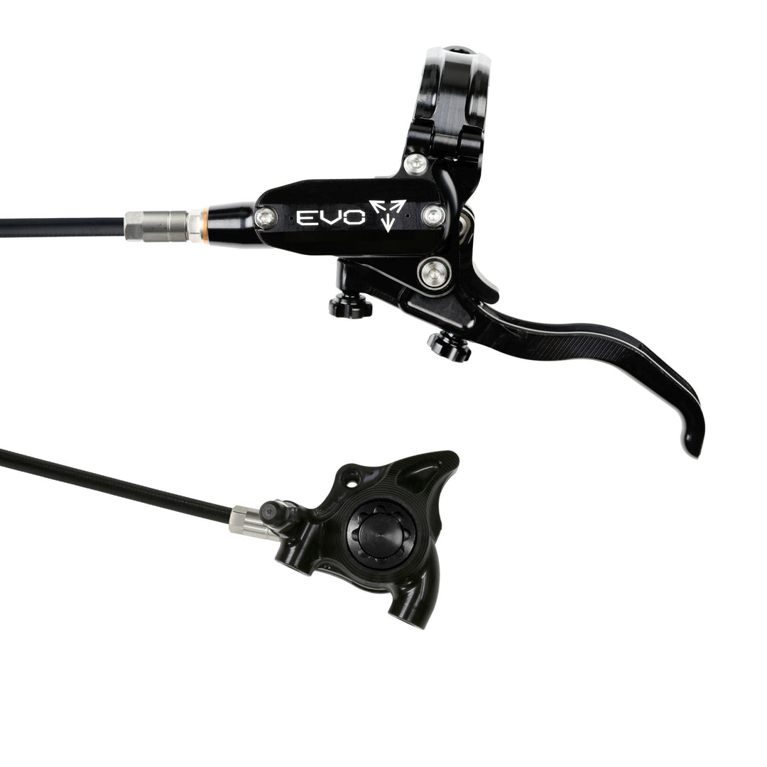 Hope EVO X2 Flat Mount Mountain Bike Disc Brake Black/Black Left