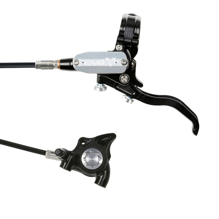 Hope EVO X2 Flat Mount Mountain Bike Disc Brake Black/Silver Left