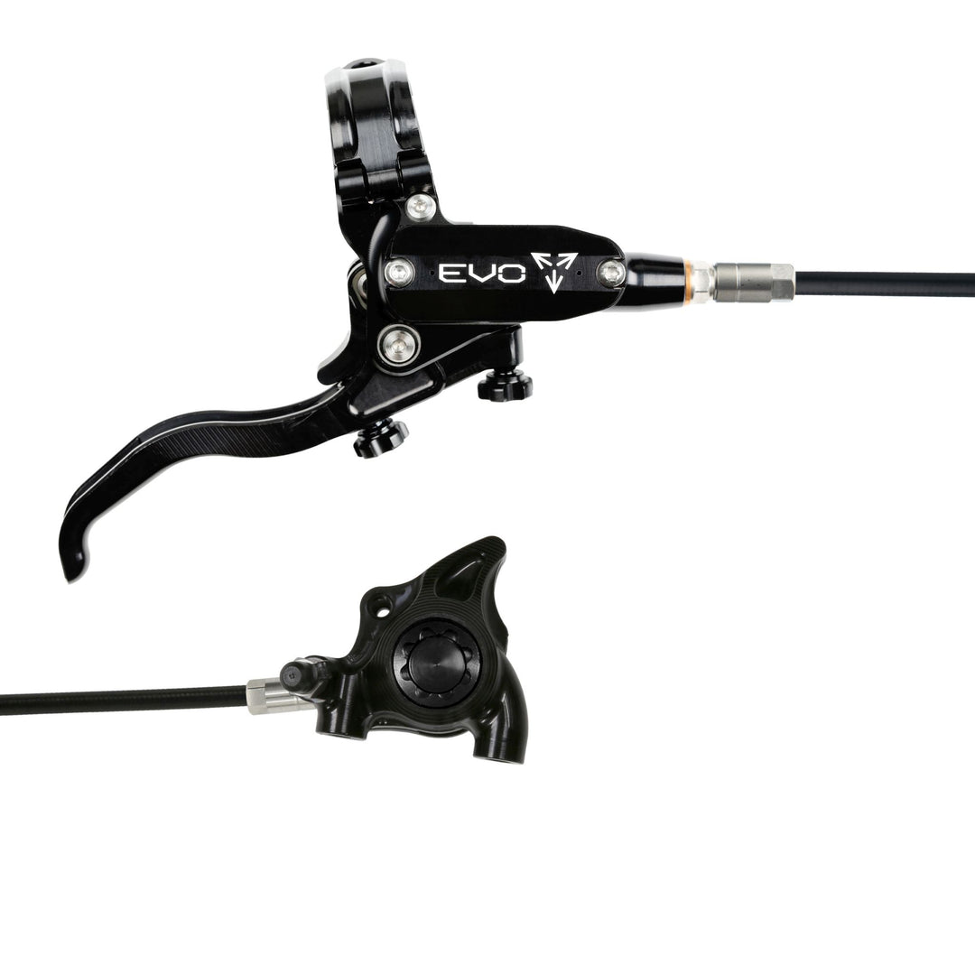 Hope EVO X2 Flat Mount Mountain Bike Disc Brake Black/Black Right