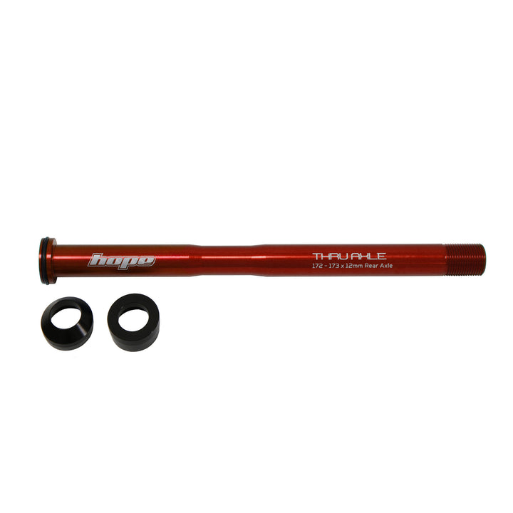 Hope Tech 172-173x12mm Thru Axle Red