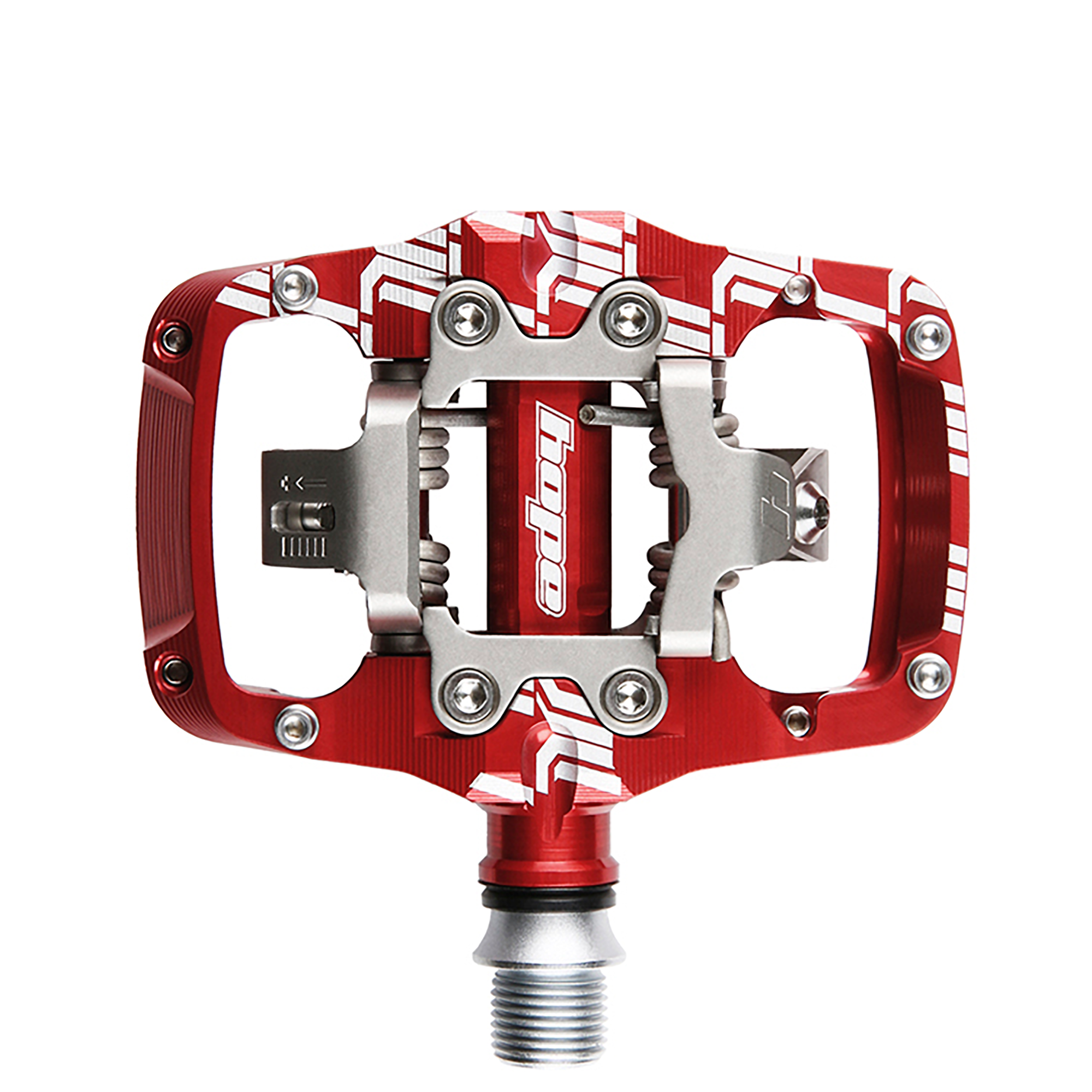 Hope Union TC Clipless Pedals Red
