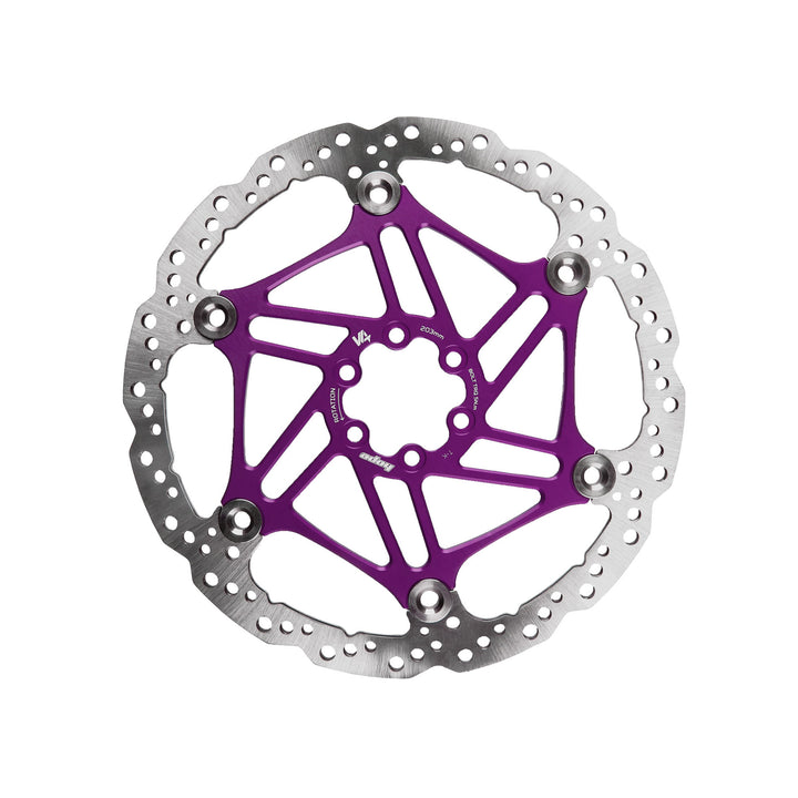 Hope V4 Vented Brake Disc Purple 203mm