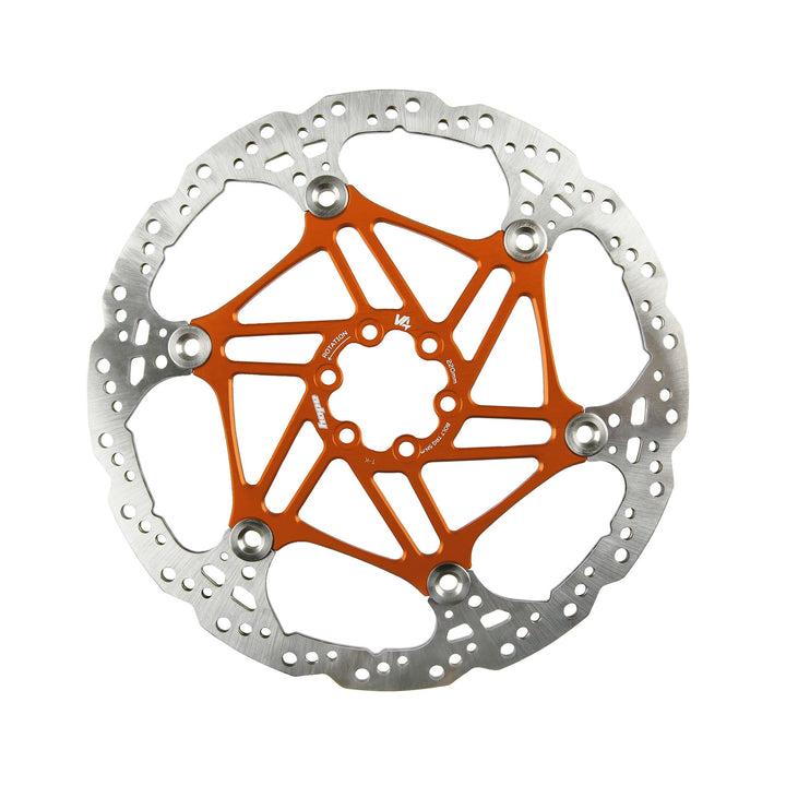 Hope V4 Vented Floating Brake Disc Rotor Orange 220mm
