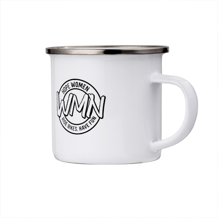Hope WMN Enamel Mug - White