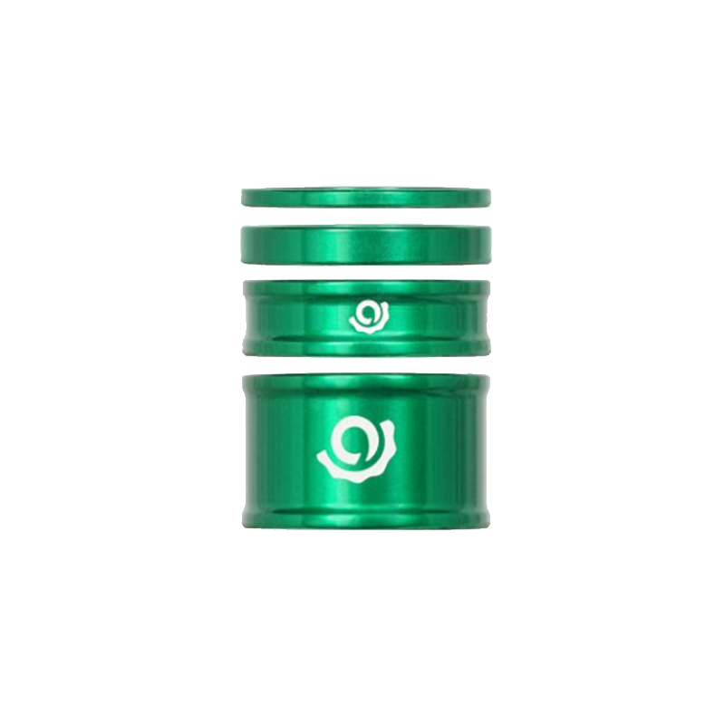 Industry Nine Headset Spacer Kit Green