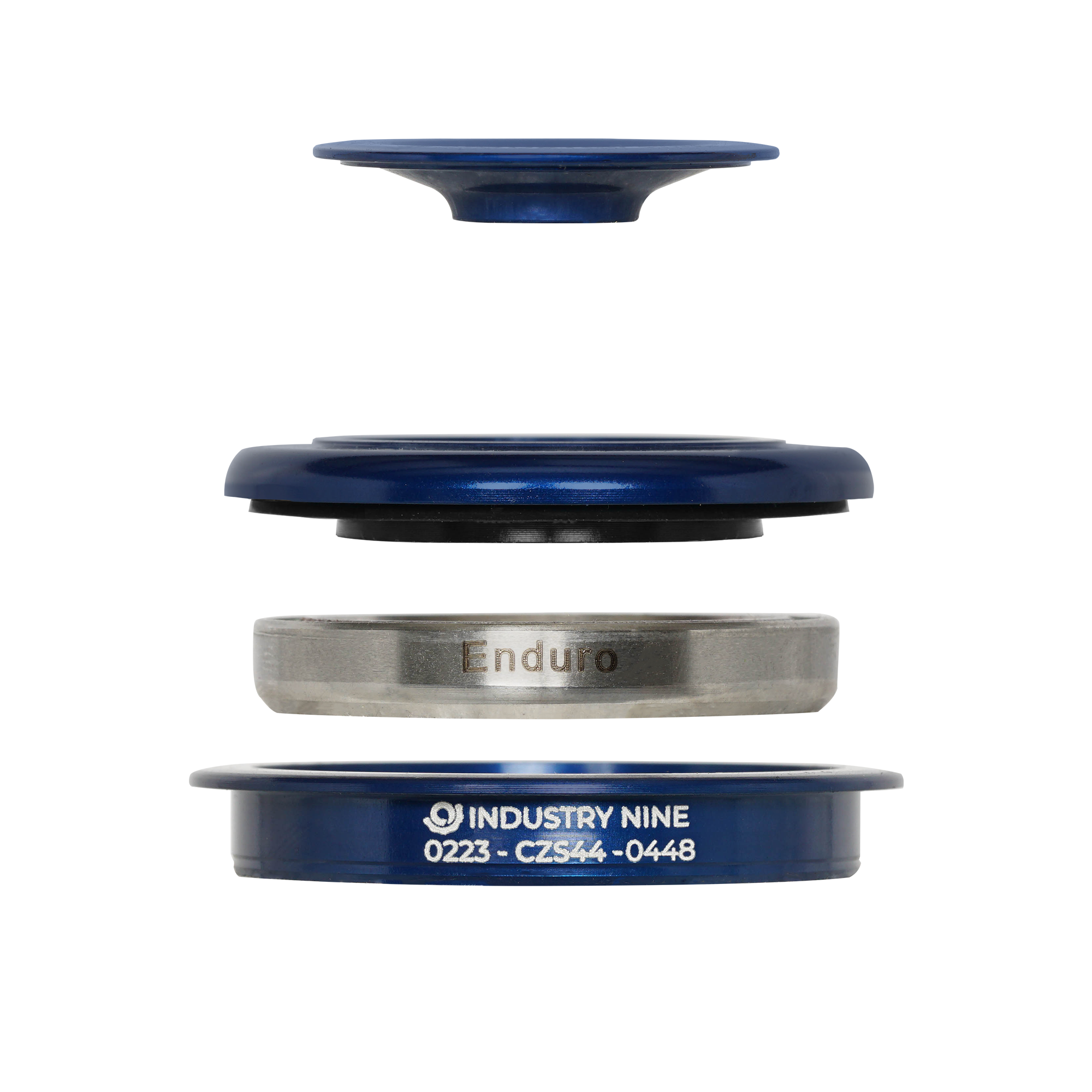Industry Nine Irix Headset ZS44 5 mm Spacer Blue