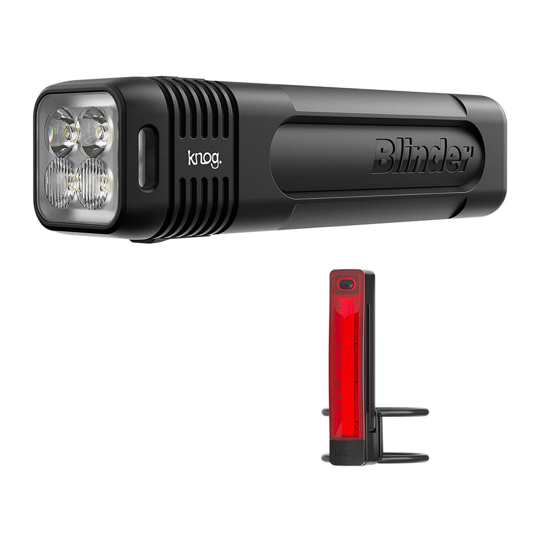 Blinder Pro 600 Front Light + Plus Rear Light Set